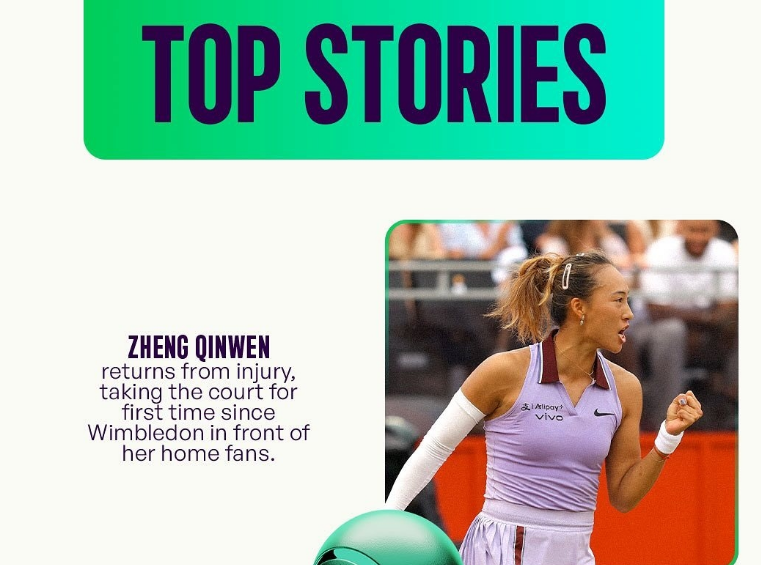 伤退赛, 郑钦文的连